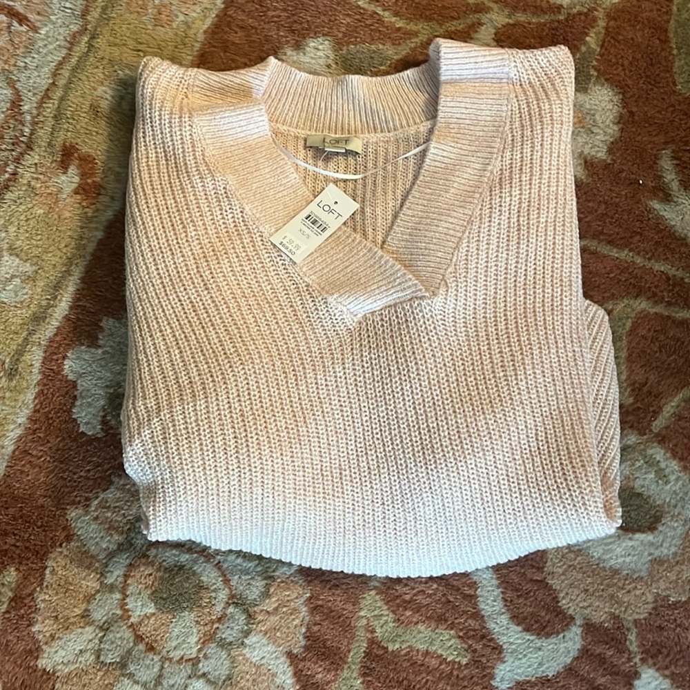 Loft Brand New Poncho Sweater